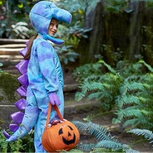 Pottery Barn Kids Light-Up Stegosaurus Halloween Costume, size 7-8